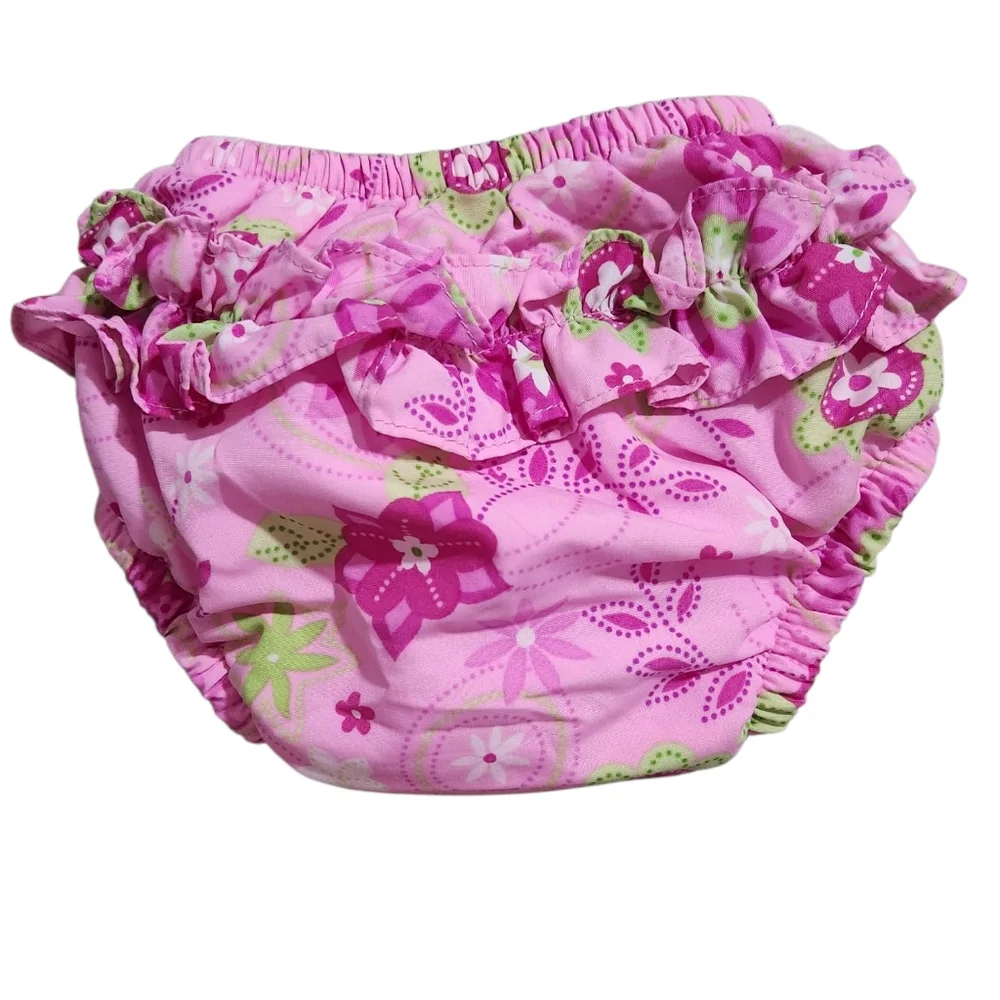 i Play Pink Floral Kids Swim Diaper